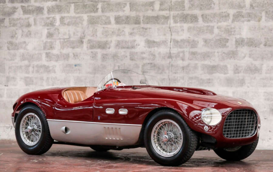 Versteigerung auf Amelia Island: 1953er Ferrari 250 MM Spider Series II (Schätzwert: 2,82 bis 4,7 Millionen Euro).  Foto: Autoren-Union Mobilität/Gooding & Company