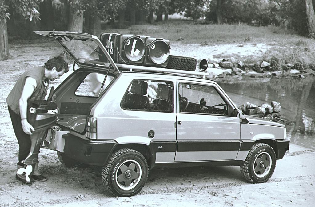 Fiat warb mit den vielfältigen Verwendungsmöglichkeiten des Offroaders. Foto: Autoren-Union Mobilität/Stellantis